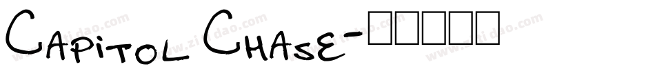 Capitol Chase字体转换